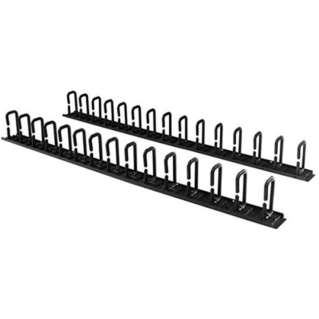 6FT VERTICAL D-RING HOOK CABLE ORGANIZER 6FT VERTICAL D-RING HOOK CABLE ORGANIZER
